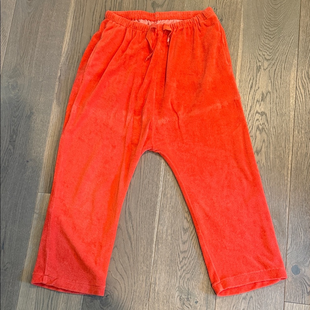 AQ/C Orange Drop Crotch Terry Pants – Size 1